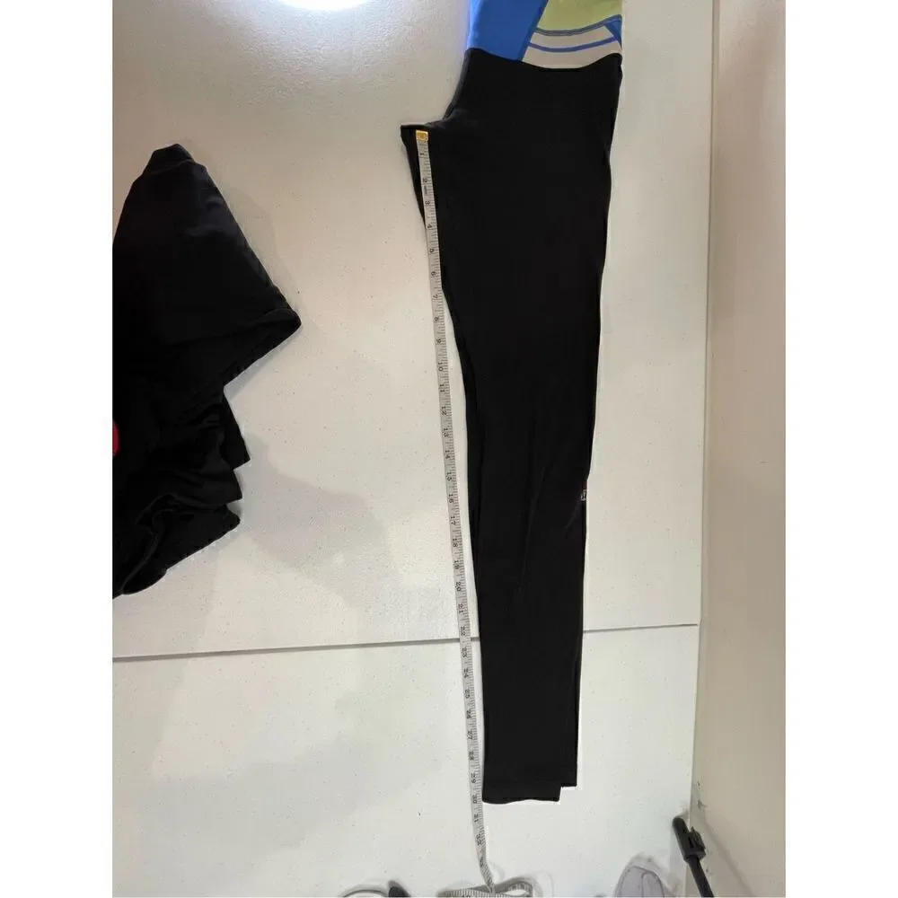 Lululemon women’s three 3 pair leggings capris black blue lot bundle